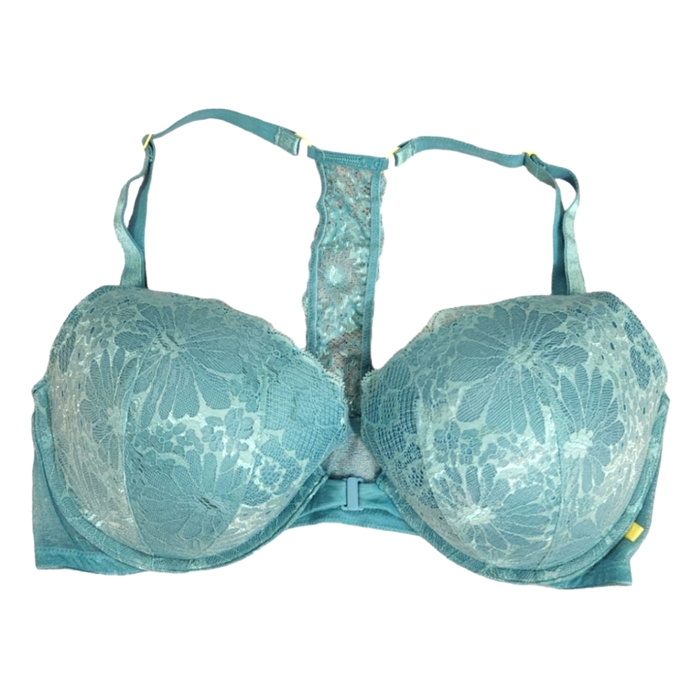 Victoria's Secret Teal Lace Bra